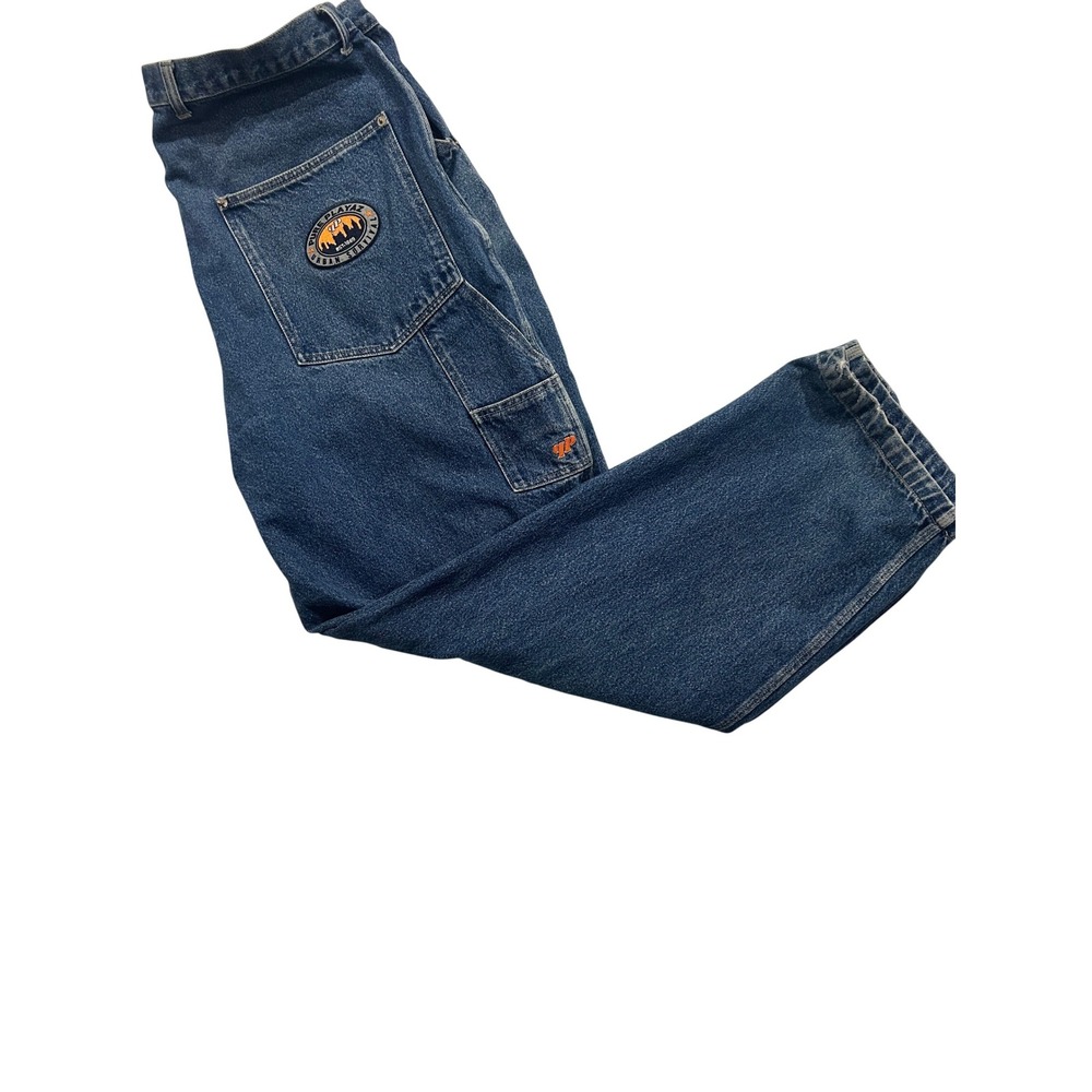 VTG Pure Playaz Carpenter Jeans‎ Urban Survival Patchwork Y2K JNCO HIP HOP (606)